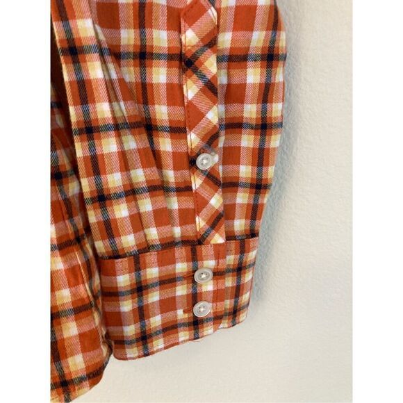 J. Crew Factory Plaid Flannel Shirt Size XS (B5) - Picture 2 of 11